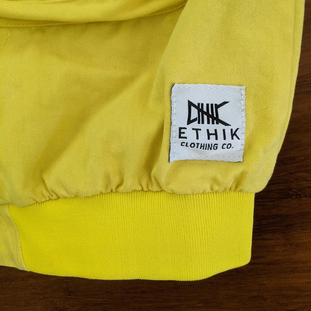 Ethik Worldwide Jacket with Hood and Flag Patches - Picture 3 of 8